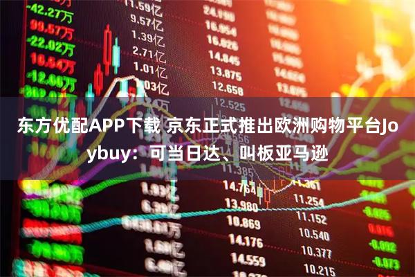 东方优配APP下载 京东正式推出欧洲购物平台Joybuy:可当日达、叫板亚马逊