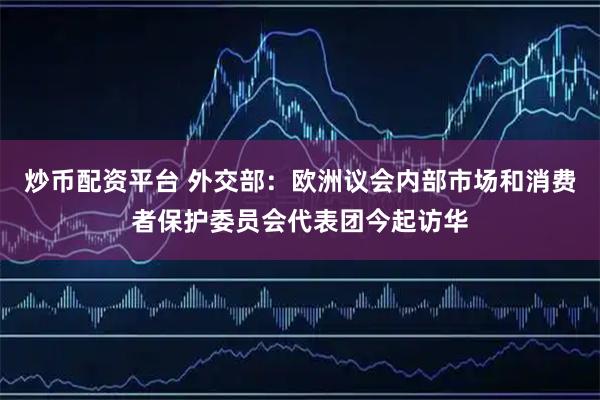 炒币配资平台 外交部：欧洲议会内部市场和消费者保护委员会代表团今起访华
