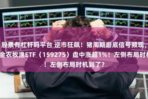 股票有杠杆吗平台 逆市狂飙！猪周期磨底信号频现，华宝基金农牧渔ETF（159275）盘中涨超1%！左侧布局时机到了？